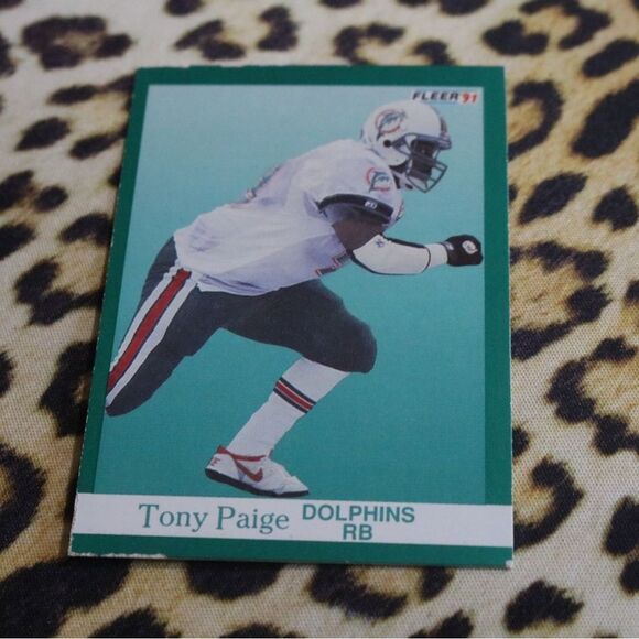 Tony Paige #128 Football Card - Picture 1 of 2